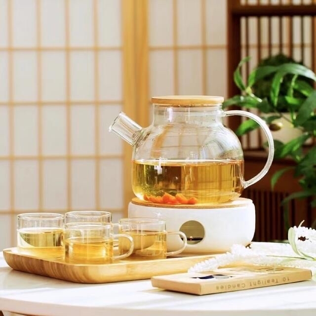 【茶道具】耐熱茶壺 1000ml/個 4