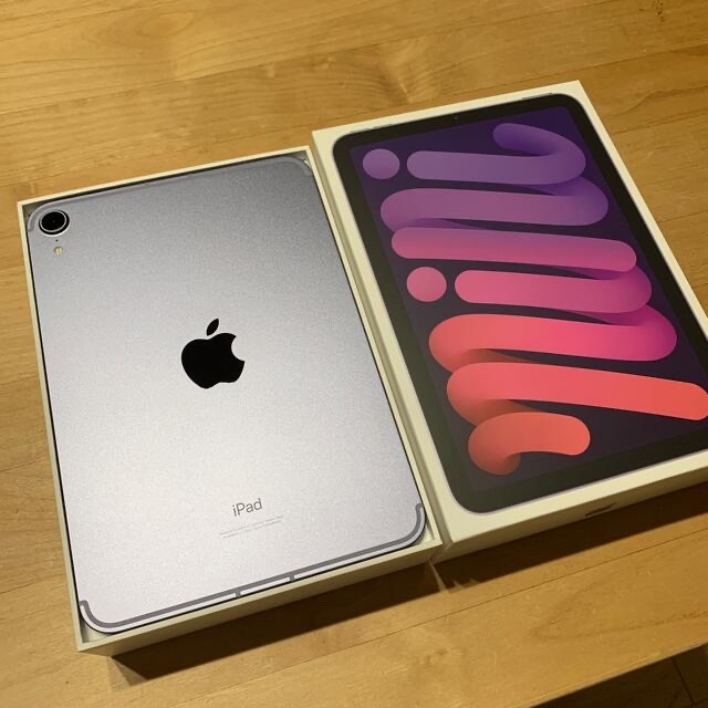 未使用に近い iPad mini 第6世代 256GB セルラー SIMフリー 【格安SALE