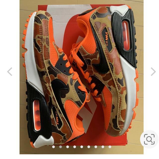 NIKE AIR MAX 90 "ORANGE CAMO"メンズ