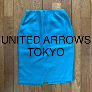 ユナイテッドアローズ(UNITED ARROWS)のUNITED ARROWS ギャザータイトスカート(ひざ丈スカート)