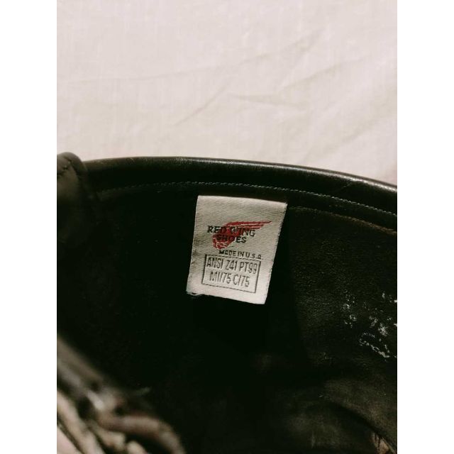 REDWING(レッドウィング)のpt99前期◆刺繍羽タグ◆REDWING  2268 エンジニアブーツ 7.5D メンズの靴/シューズ(ブーツ)の商品写真