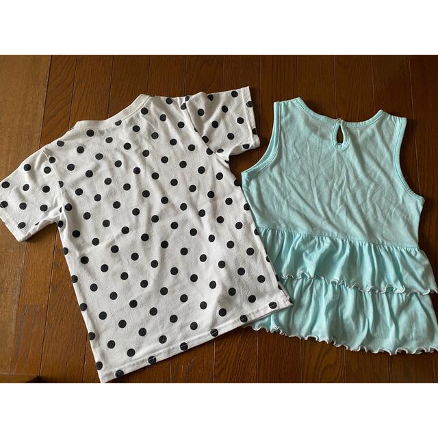 ANAP Kids(アナップキッズ)のTシャツとノースリーブセット キッズ/ベビー/マタニティのキッズ服女の子用(90cm~)(Tシャツ/カットソー)の商品写真