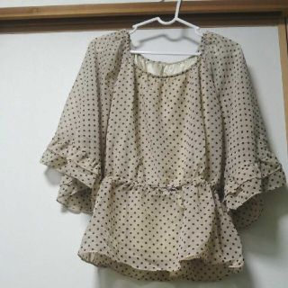 値下げ!［新品］シフォンブラウス(シャツ/ブラウス(長袖/七分))