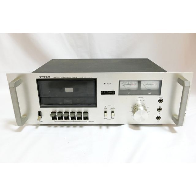 TRIO KX-3700G カセットデッキ トリオ KENWOOD 昭和 レトロの TRIO KX-3700G カセットデッキ トリオ KENWOOD 昭和 レトロの