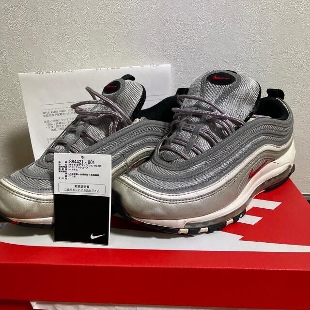 NIKE AIR MAX 97 OG "SILVER BULLET" 27.5