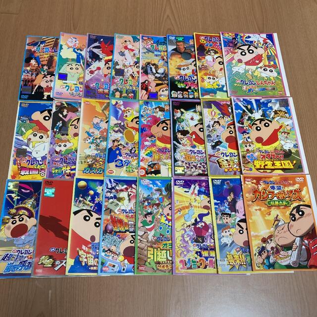 爆買い通販映画 クレヨンしんちゃん DVD 24本の通販 by s shop