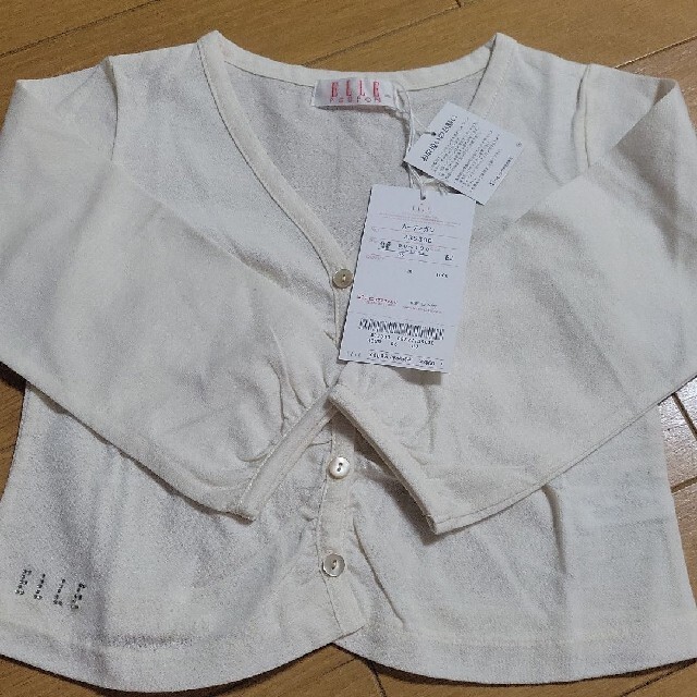 ELLE(エル)のエル カーディガン 95 キッズ/ベビー/マタニティのキッズ服女の子用(90cm~)(カーディガン)の商品写真