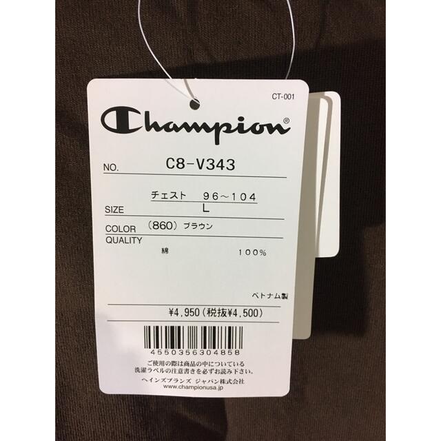 Champion(チャンピオン)の新品タグ付きチャンピオンTシャツ メンズのトップス(Tシャツ/カットソー(半袖/袖なし))の商品写真