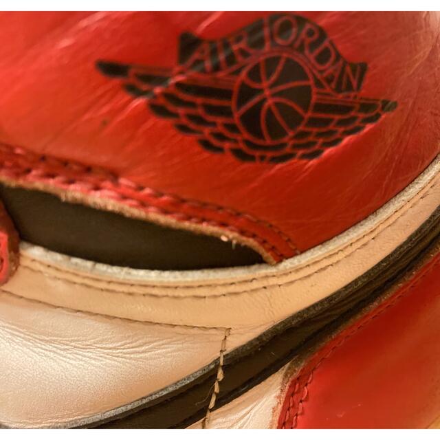 NIKE(ナイキ)の1994 NIKE AIR JORDAN 1 CHICAGO US8.5 メンズの靴/シューズ(スニーカー)の商品写真