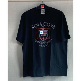 シナコバ(SINACOVA)の3枚　　シナコバ　新品タグ付き　Tシャツ　黒　LLサイズ(Tシャツ/カットソー(半袖/袖なし))