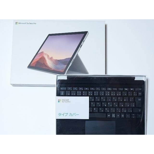 Microsoft(マイクロソフト)の新品 Surface Pro 7 core i3 8GB 128GB セット スマホ/家電/カメラのPC/タブレット(ノートPC)の商品写真