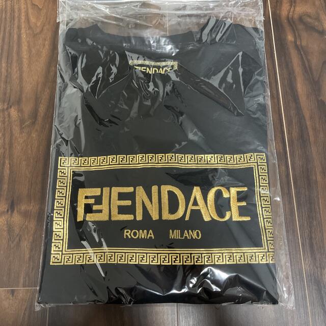FENDI(フェンディ)のフェンダーチェ  Tシャツ ブラック XL メンズのトップス(Tシャツ/カットソー(半袖/袖なし))の商品写真