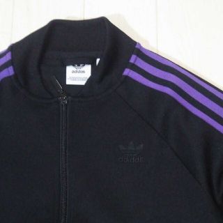 アディダス(adidas)の【レディース美品】アディダスオリジナルス、トラックジャケット、ジャージMサイズ(トレーナー/スウェット)