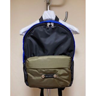 マルニ(Marni)の新品 22ss マルニ カラーブロックバックパック 3244(バッグパック/リュック)