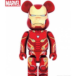 メディコムトイ(MEDICOM TOY)のBE@RBRICK IRON MAN MARK 50 1000％(アメコミ)