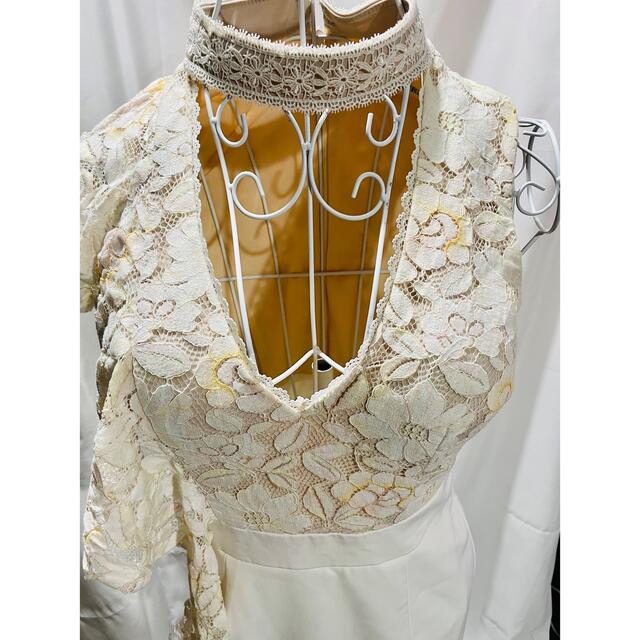 JEWELS(ジュエルズ)のキャバドレス　ジュエルズ イエロー　美品 レディースのフォーマル/ドレス(ナイトドレス)の商品写真