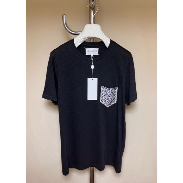 Maison Margiela（旧Maison Martin Margiela） - 新品 46 マルジェラ 17ss 胸ポケット Tシャツ カットソー 黒 3581