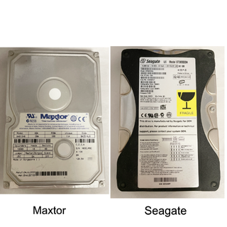 [中古HDD]Maxtor 50G,Seagate 80GB | 3.5 HDD(PC周辺機器)