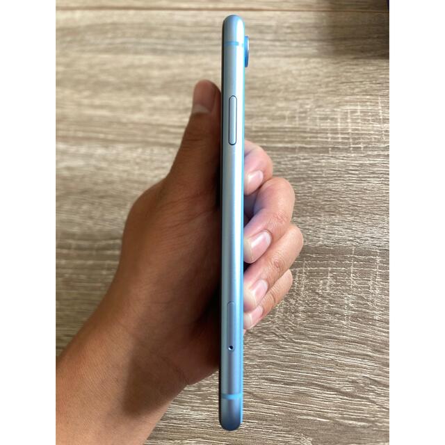 iPhoneXR 128gb ブルー　SIMフリー 4