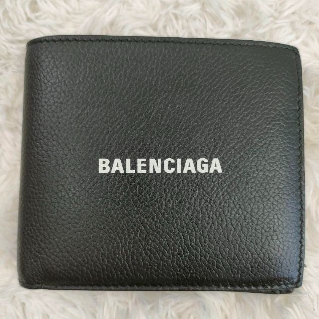 Balenciaga - 極美品✨バレンシアガ 二つ折り財布 SQUARE FOLDED