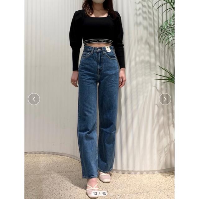 SNIDEL(スナイデル)の【SNIDEL/Levi's®】ハイルーズデニム（レングス29） レディースのパンツ(デニム/ジーンズ)の商品写真