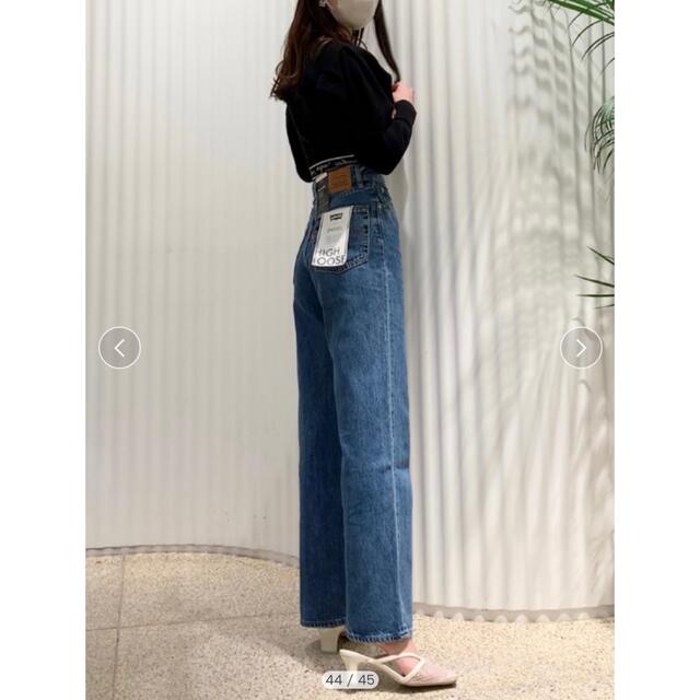 SNIDEL(スナイデル)の【SNIDEL/Levi's®】ハイルーズデニム（レングス29） レディースのパンツ(デニム/ジーンズ)の商品写真