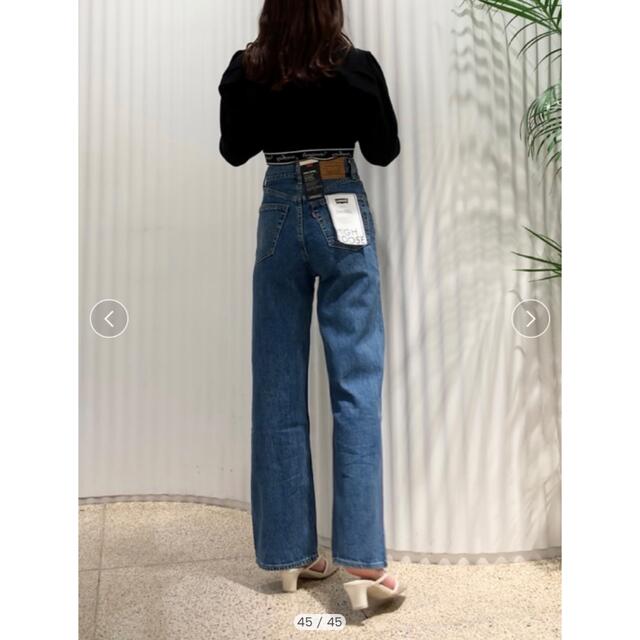 SNIDEL(スナイデル)の【SNIDEL/Levi's®】ハイルーズデニム（レングス29） レディースのパンツ(デニム/ジーンズ)の商品写真