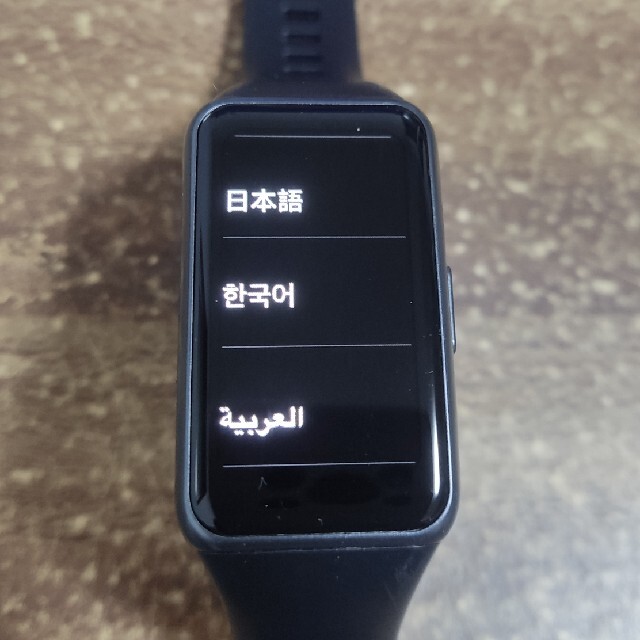 HUAWEI(ファーウェイ)のHUAWEI band 6 メンズの時計(腕時計(デジタル))の商品写真