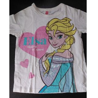 ベビードール(BABYDOLL)のアナと雪の女王　エルサ　ベビードール　Tシャツ　140 お揃い　インパ　コス(Tシャツ/カットソー)