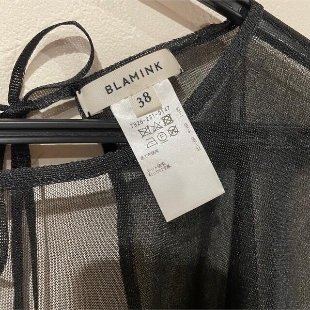 BLAMINK ブラミンク シアーニットワンピース | www.jarussi.com.br