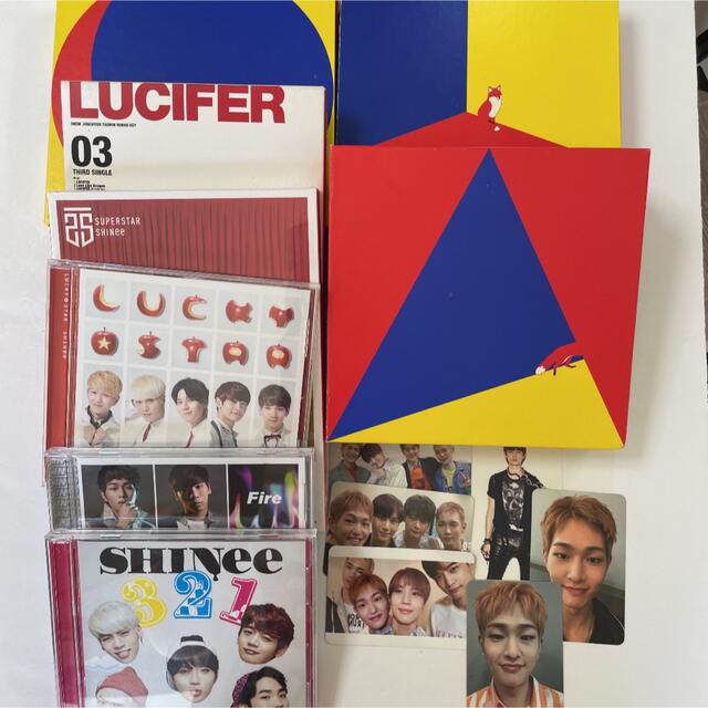 SHINee CDまとめ売り　CD8枚＋トレカ6枚 エンタメ/ホビーのCD(K-POP/アジア)の商品写真