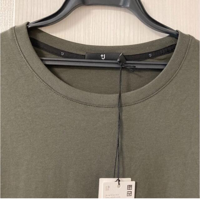 UNIQLO(ユニクロ)のUNIQLOプラスJ  ユニクロプラスj Tシャツ 半袖　カットソー メンズのトップス(Tシャツ/カットソー(半袖/袖なし))の商品写真