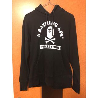 A BATHING  APE  パイレーツ　プルオーバーパーカー　インディゴ染め