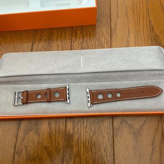 エルメス(Hermes)の超美品Apple Watch HERMES44mm用シンプルトゥールラリーバンド(レザーベルト)