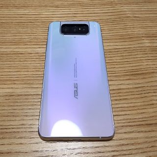 ゼンフォン(ZenFone)のZenfone 7 Pro 8/256 パステルホワイト 国内版 SIMフリー(スマートフォン本体)