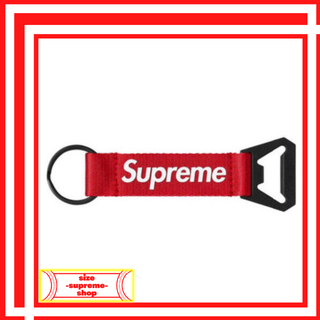 シュプリーム(Supreme)のbottle opener webbing keychain red(キーホルダー)