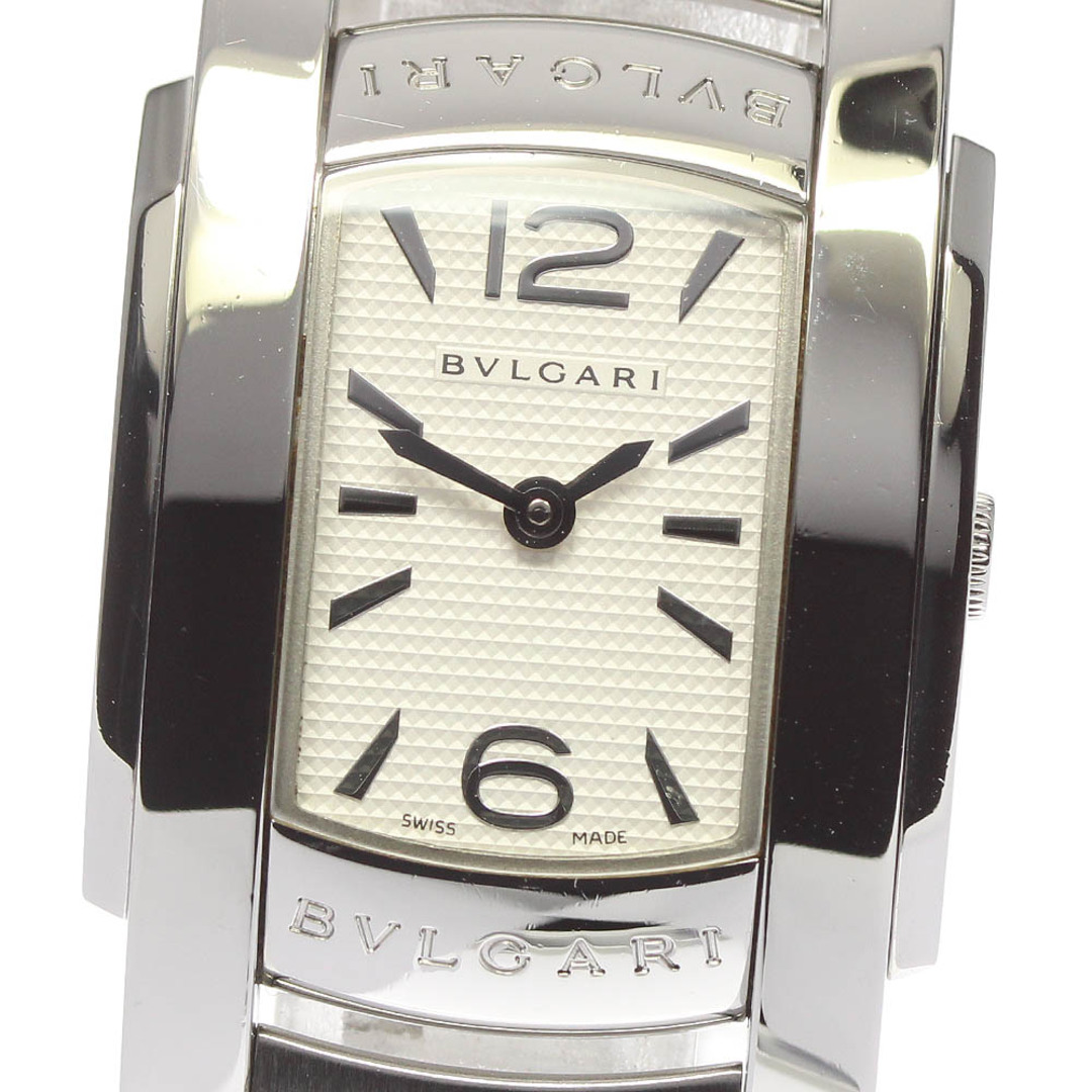 【BVLGARI】ブルガリ アショーマ AA35S クォーツ レディース_700672【ev20】