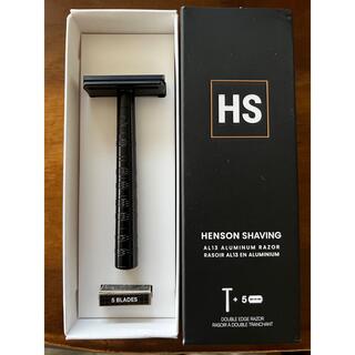 新品 Henson Shaving ヘンソンシェービング AL13 ブラック(カミソリ)