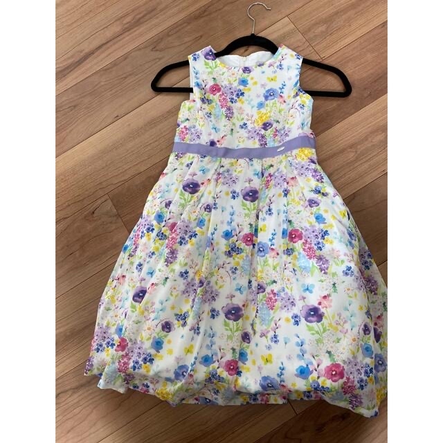 ANNA SUI mini(アナスイミニ)のアナスイミニ　ワンピース　130から140 美品 キッズ/ベビー/マタニティのキッズ服女の子用(90cm~)(ワンピース)の商品写真