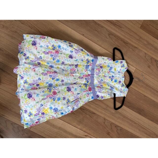 ANNA SUI mini(アナスイミニ)のアナスイミニ　ワンピース　130から140 美品 キッズ/ベビー/マタニティのキッズ服女の子用(90cm~)(ワンピース)の商品写真