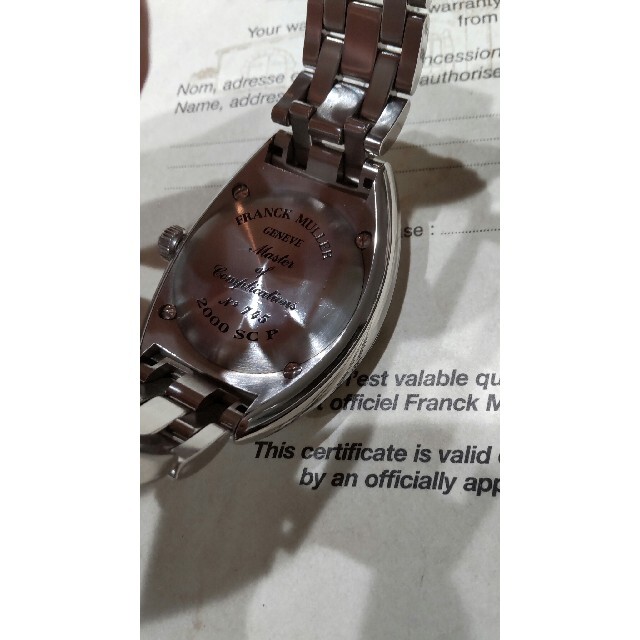 FRANCK MULLER(フランクミュラー)のフランクミュラー トランスアメリカ 2000SCP OAC メンズの時計(腕時計(アナログ))の商品写真