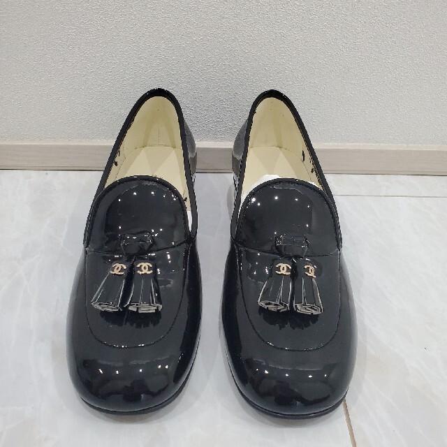 【オープニング 大放出セール】 CHANEL - CHANELローファー34ハーフ新品 ローファー+革靴