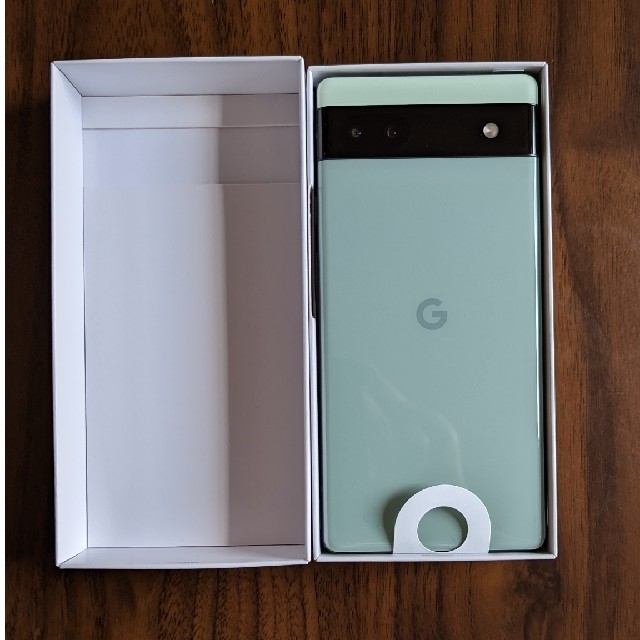 Google(グーグル)の新品Google Pixel 6a 128GB Sage スマホ/家電/カメラのスマートフォン/携帯電話(スマートフォン本体)の商品写真
