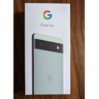 グーグル(Google)の新品Google Pixel 6a 128GB Sage(スマートフォン本体)