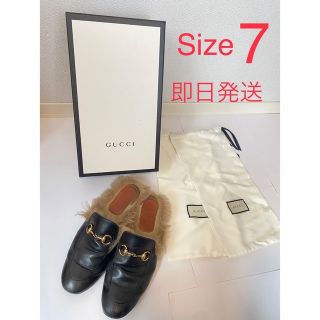 グッチ(Gucci)の【定価15万】　GUCCI プリンスタウンリ エディション メンズ スリッパ 7(スリッポン/モカシン)