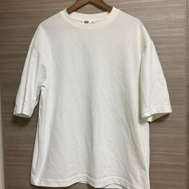 UNIQLO(ユニクロ)のユニクロ　UNIQLO エアリズムコットンTシャツ メンズのトップス(Tシャツ/カットソー(半袖/袖なし))の商品写真
