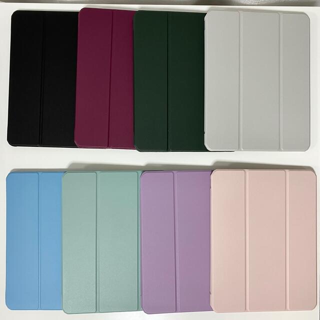 iPad mini6 保護ケース カバー くすみグリーン スマホ/家電/カメラのスマホアクセサリー(iPadケース)の商品写真