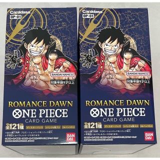 ワンピース(ONE PIECE)の2BOXセット ワンピースカードゲーム ロマンスドーン 新品未開封(Box/デッキ/パック)