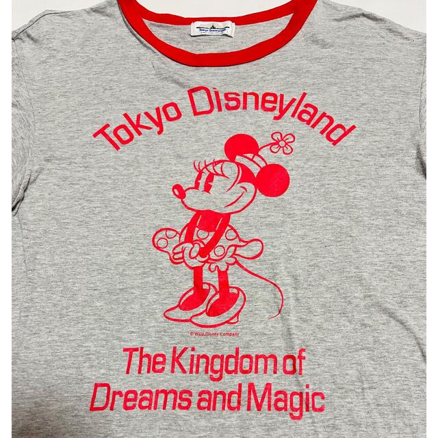 ミニーマウス(ミニーマウス)のレトロ　東京ディズニーランドTシャツ　ミニー　L ミニーマウス レディースのトップス(Tシャツ(半袖/袖なし))の商品写真