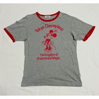 ミニーマウス(ミニーマウス)のレトロ　東京ディズニーランドTシャツ　ミニー　L ミニーマウス(Tシャツ(半袖/袖なし))